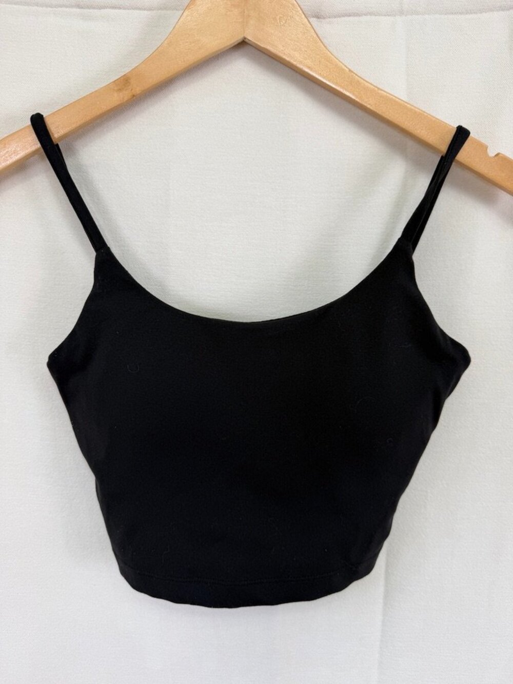 Lululemon Align T-Back Tank Top Black Strappy Sports Bra Size 4
